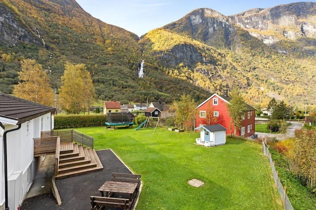 Fint Hus I Flam Villa Aurland Eksteriør billede