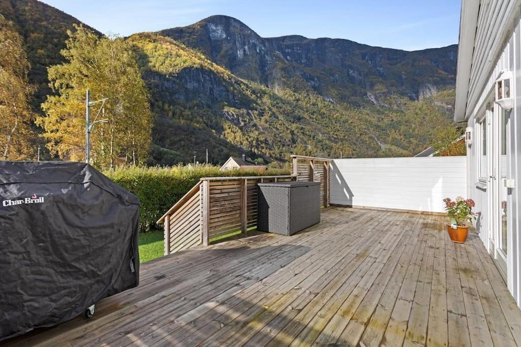 Fint Hus I Flam Villa Aurland Eksteriør billede